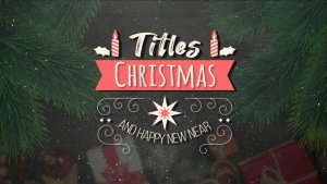 Videohive Christmas Titles 48666277 Titles template preview