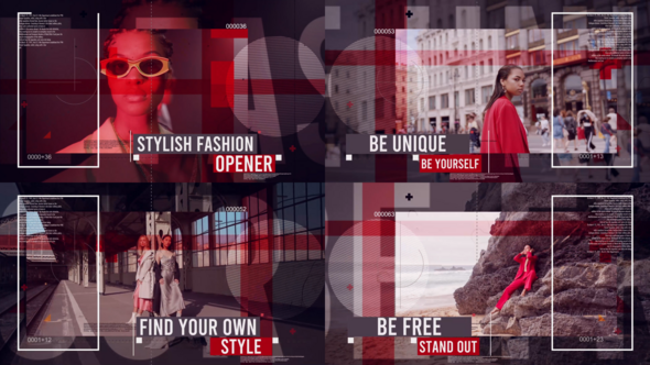 Videohive Clean Stylish Opener for After Effects Openers template preview
