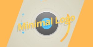 Minimal Logo Video Displays template preview