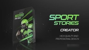 Videohive Sport Stories Creator Openers template preview