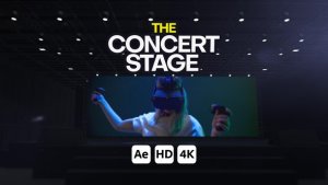 Videohive Concert Stage for After Effects Video Displays template preview