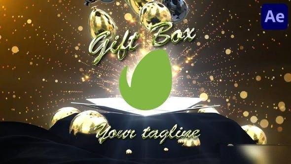 Videohive Gift Box Logo for After Effects