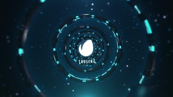 Videohive Technology Ring Logo Reveal Logo Stings template preview