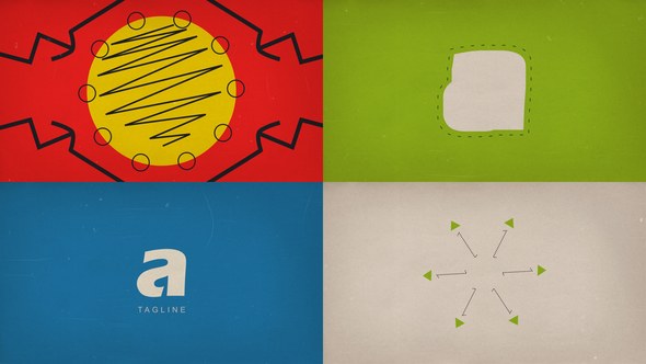 Videohive Flick Logo Intro Logo Stings template preview