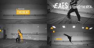 Videohive The Beat Video Displays template preview