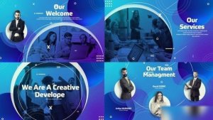 Videohive Business Consulting Presentation Openers template preview