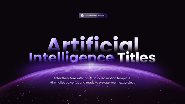 Videohive AI-Tech Titles Titles template preview