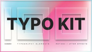 Videohive Typo Kit | After Effects Titles template preview