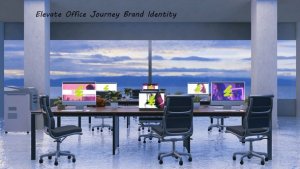 Videohive Elevate Office Journey Brand Identity Video Displays template preview