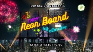 Videohive Neon Board Openers template preview