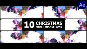 Videohive Christmas Frost Transitions | After Effects 55966641 Elements template preview