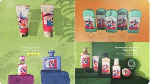 Videohive Cosmetic Mockup Promo Product Promo template preview