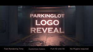 Videohive Parking-lot Logo Reveal Logo Stings template preview