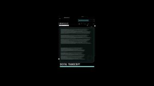 Videohive HUD Digital Transcription 1 Infographics template preview