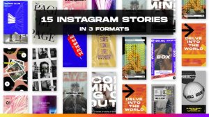Videohive Instagram Stories and Posts III Product Promo template preview