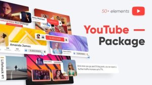 Videohive YouTube Package 33137931 Broadcast-packages template preview