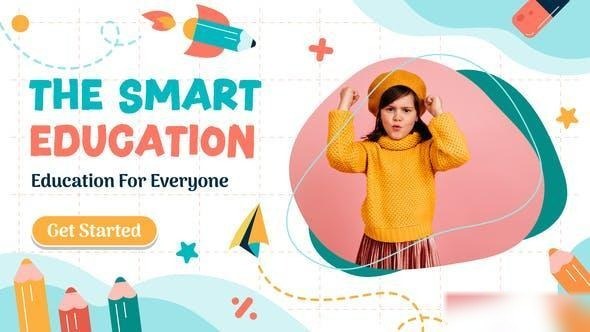 Videohive Kids Education Promo 51327988 Openers template preview