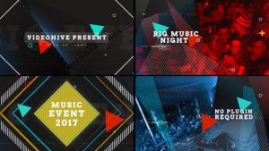 Videohive Music Event 19787886 Video Displays template preview
