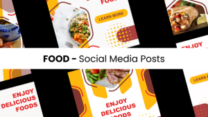 Videohive Food - Social Media Posts Elements template preview