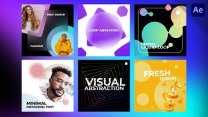 Videohive Minimal Instagram Post 41959554 Product Promo template preview