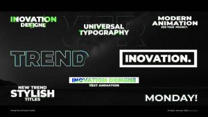 Videohive Trendy Text Animation Toolkit | After Effects Titles template preview