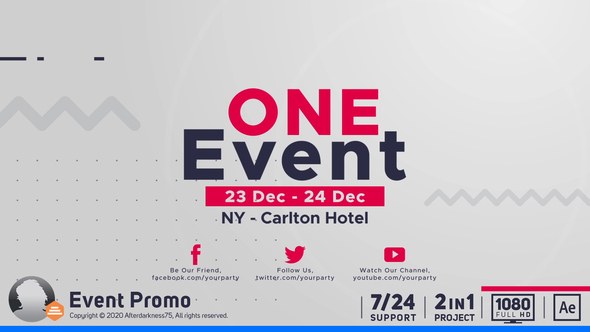 Videohive Event 21074457 Openers template preview
