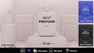 Videohive Perfume Experts Logo Stings template preview