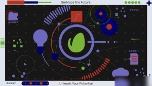Videohive Tech Symbolic Logo Emergence Openers template preview