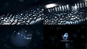 Videohive Reveal Logo With Neon Light Logo Stings template preview