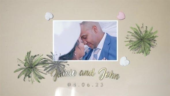 Videohive Wedding Slideshow 46208772 Openers template preview