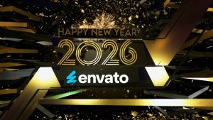 Videohive Happy New Year Greetings 2026 Elements template preview