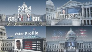 Videohive Us Election Intro Openers template preview