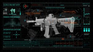 Videohive HUD700 Screen Military Gun Elements template preview