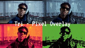 Tri Pixel Overlay Elements template preview