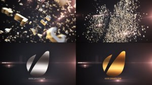 Videohive Letters Logo Text Reveal Logo Stings template preview