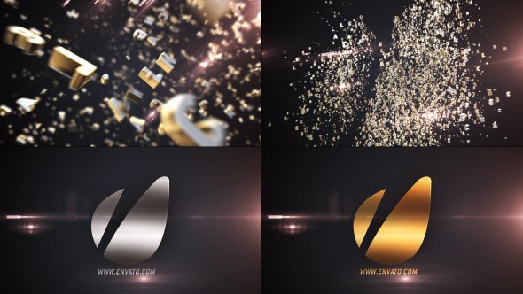 Videohive Letters Logo Text Reveal Logo Stings template preview