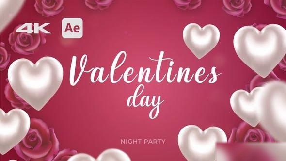 Videohive Valentines Day Intro Openers template preview