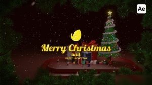 Videohive Christmas Logo For After Effects 42168421 Logo Stings template preview