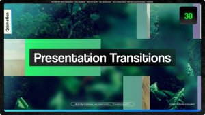 Videohive Presentation Transitions Elements template preview