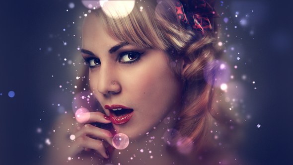 Sparkle - Photo Toolkit Video Displays template preview