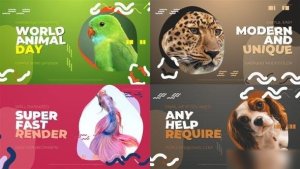 Videohive World Animal Day Opener Openers template preview