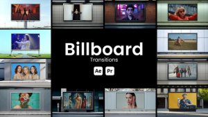 Videohive Billboard Transitions Elements template preview