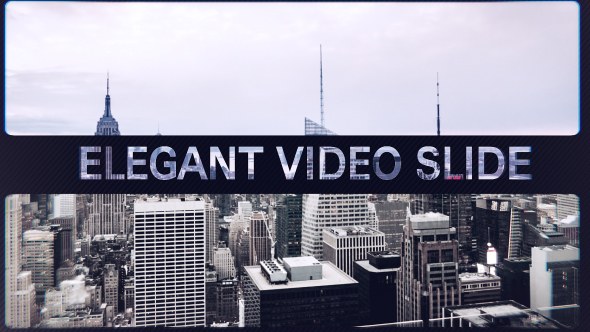 Videohive Elegant Video Slide Video Displays template preview