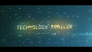 Videohive Technology trailer II Titles template preview