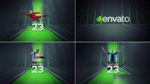 Videohive Soccer Players 39768991 Openers template preview