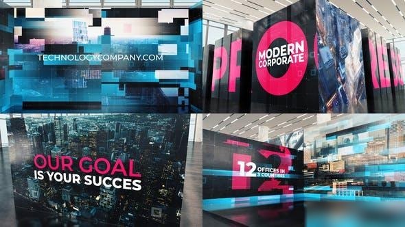 Videohive Modern Technology Corporate Openers template preview