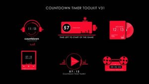 Videohive Countdown Timer Toolkit V31 Elements template preview