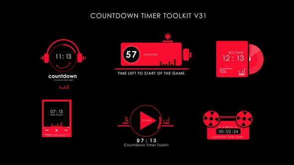 Videohive Countdown Timer Toolkit V31 Elements template preview