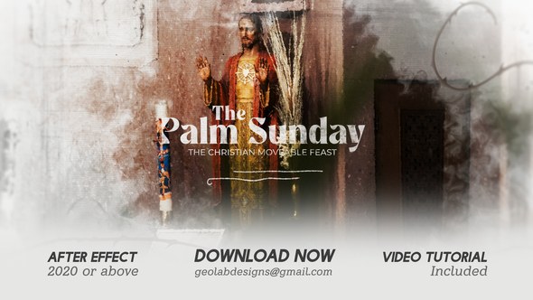 The Palm Sunday Opener Openers template preview