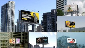 Videohive Realistic 3D Billboard Mockup Product Promo template preview
